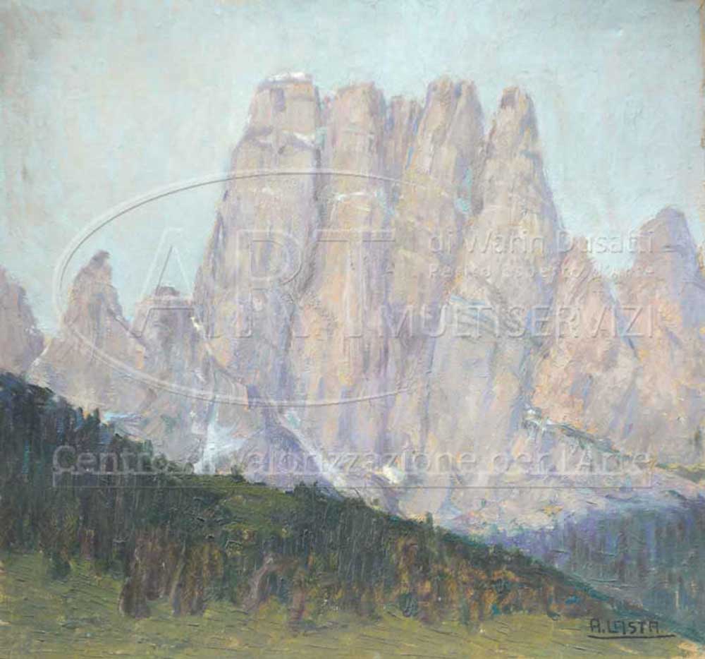 Attilio Lasta - Paesaggio montano
