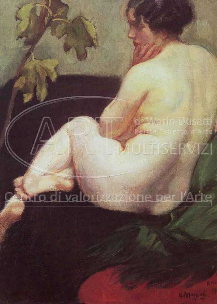 Umberto Moggioli - Nudo femminile