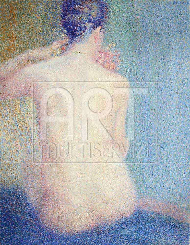 Luigi Bonazza - 1905 - Nudo femminile di schiena